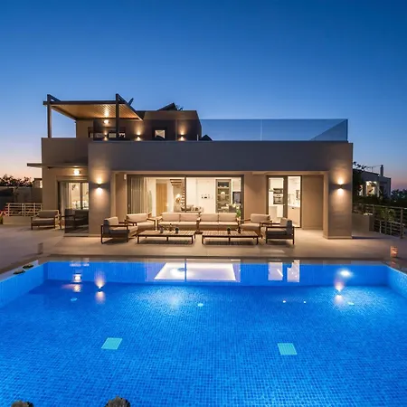 Imperium Luxury Villas-sauna, Jacuzzi&heated Pool Vilă Kato Galatas